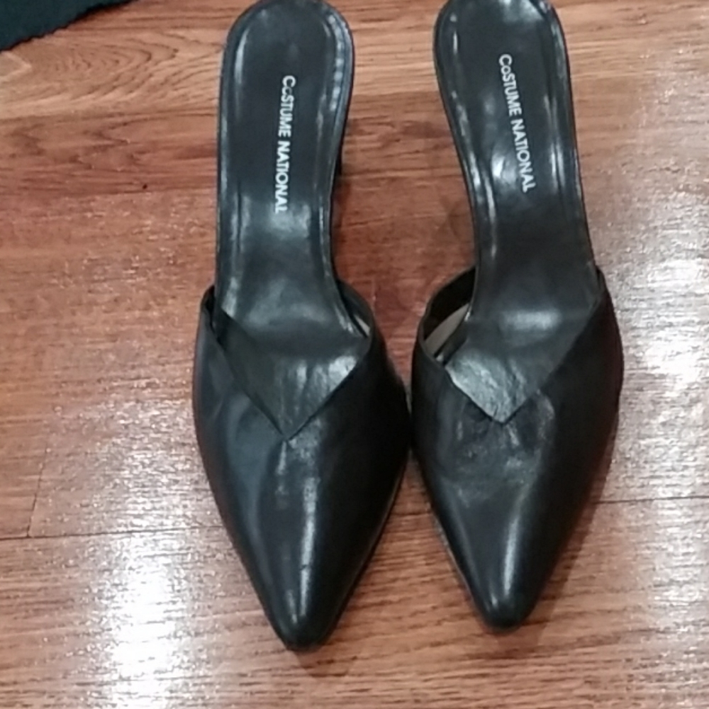 Costume National dark chocolate shoes